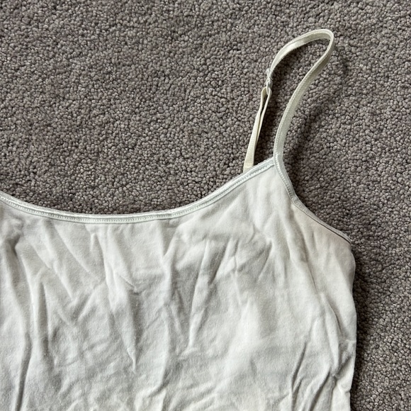 Aeropostale white camisole with built in bra - Picture 2 of 5